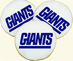 NFL New York Giants Cookies
